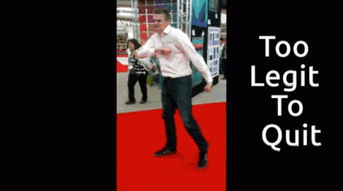Too Legit To Quit Dancing Too Legit To Quit Caption GIF
