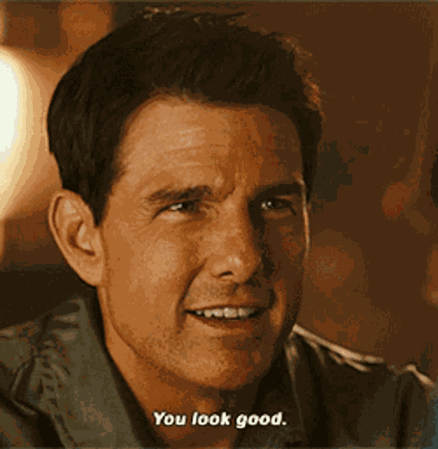 Top Gun Maverick You Look Good GIF