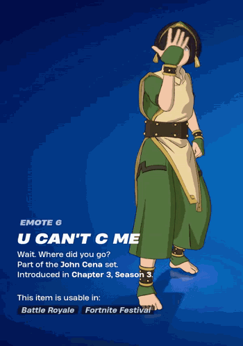 Toph Fortnite GIF