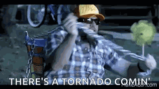 Tornado Theres A Tornado Coming GIF