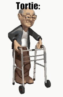 Tortie Old Man GIF