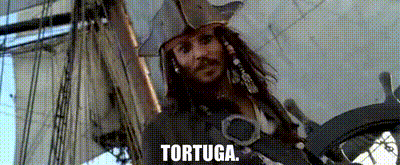 Tortuga Pirates Of The Caribbean GIF