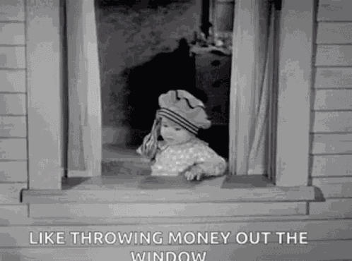 Tossing Money Out Free Money GIF