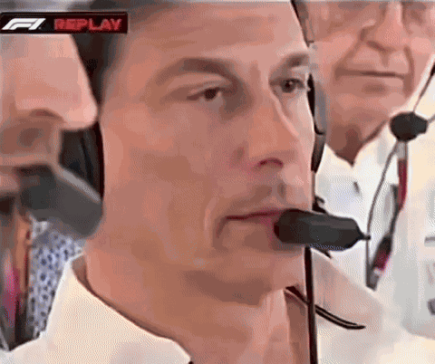 Toto Wolff Mercedes Benz GIF