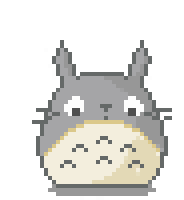 Totoro Jumping Sticker