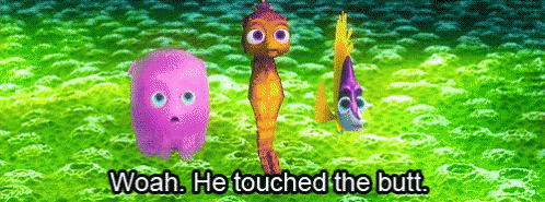 Touched The Butt Nemo GIF