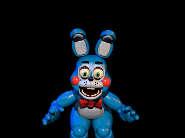 Toy Bonnie Jumpscare GIF