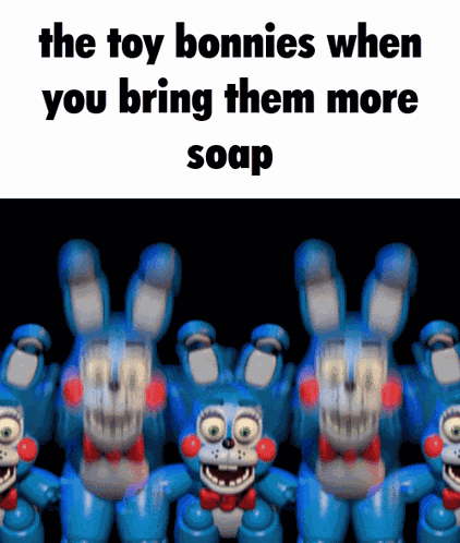 Toy Bonnie Soap GIF