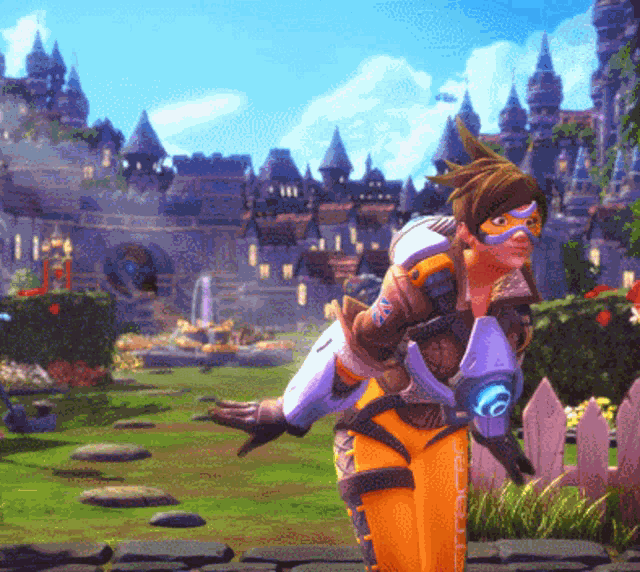Tracer Overwatch GIF