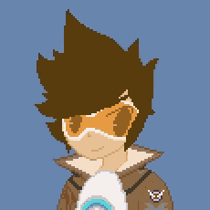 Tracer Smiling GIF