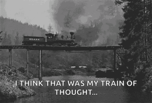 Train Of Thought Train Wreck GIF