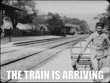 Train Train Arriving GIF