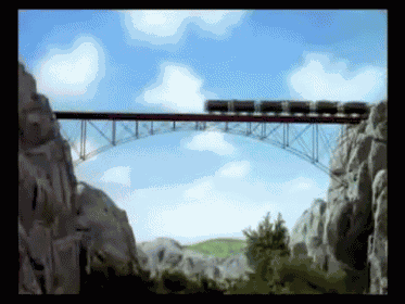 Train Wreck GIF
