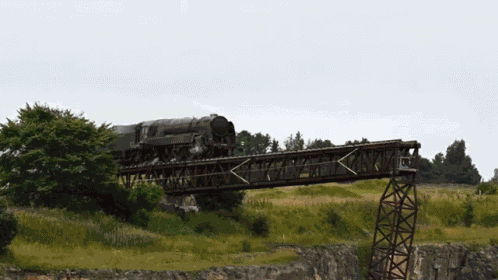 Train Wreck Train GIF