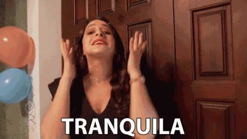 Tranquila Enchufe Tv GIF