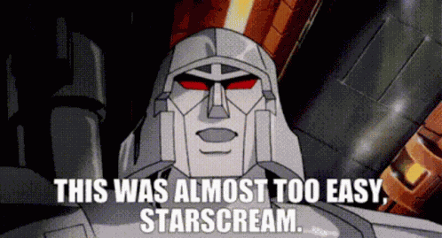 Transformers Megatron GIF