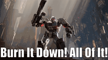 Transformers Megatron GIF