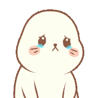 Transparent Sad Sticker