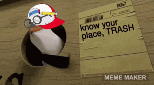 Trash Garbage Friends GIF