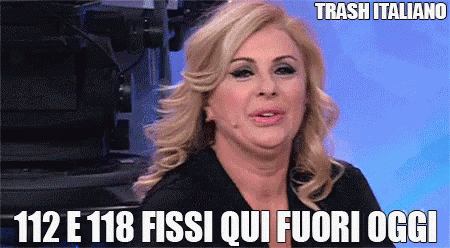 Trashitaliano Tina Cipollari GIF