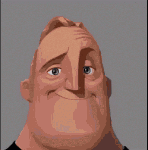Traumatized Mr Incredible GIF