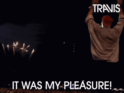 Travis Fran Healy GIF