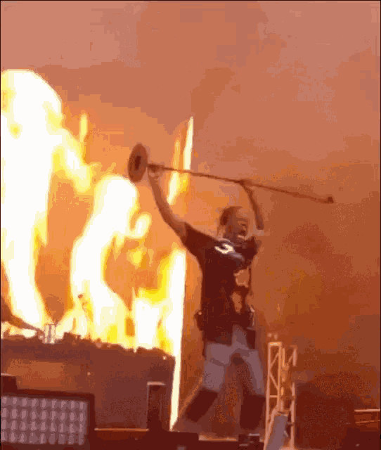 Travis Scott Fire GIF