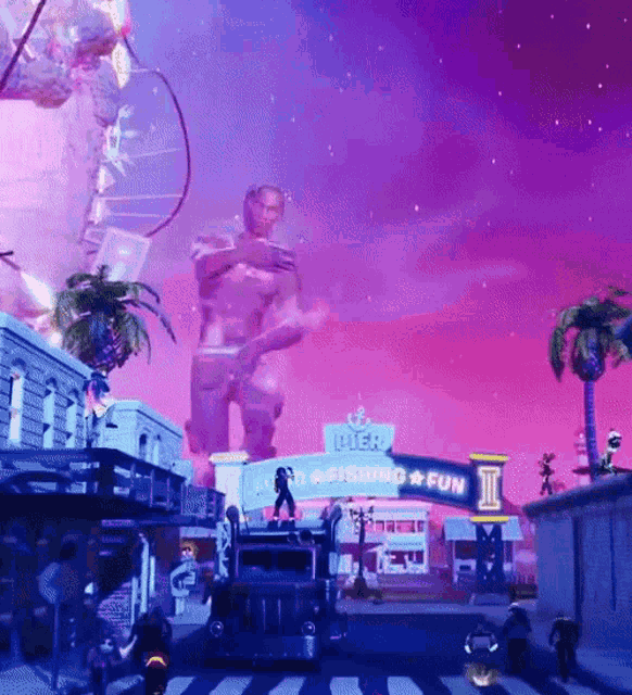 Travis Scott Fortnite GIF