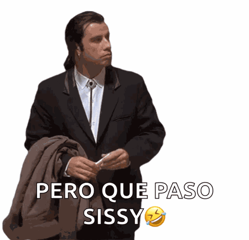 Travolta Waiting GIF