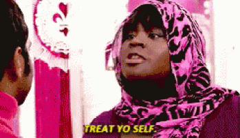 Treat Treat Yoself GIF
