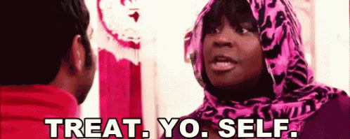 Treat Yo Self - Parks And Rec GIF