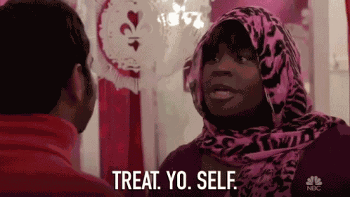 Treat Yo Self Relax GIF