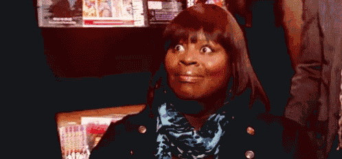 Treat Yourself Surprise Face - Parks And Recreation GIF