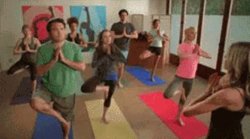 Tree Yoga GIF