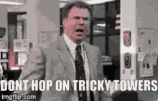 Tricky Towers Hop On GIF
