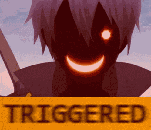 Triggered Anime GIF