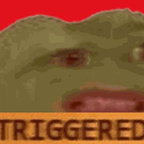 Triggered Pepe GIF