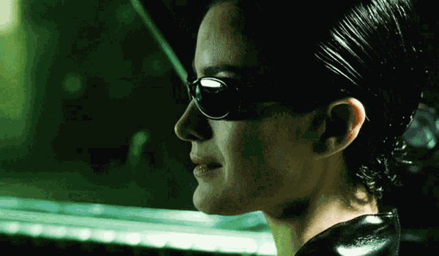 Trinity The Matrix GIF