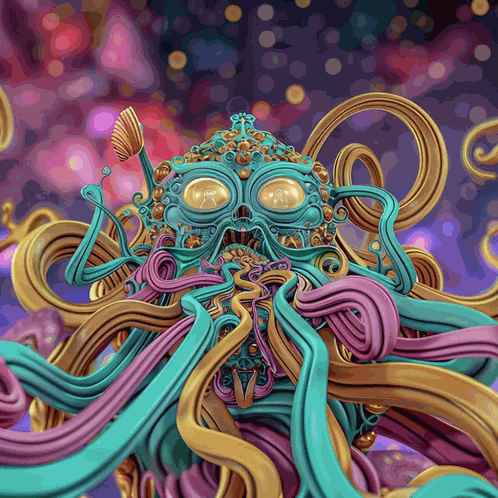 Trippy Art Psychedelic GIF