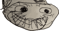 Troll Face Meme Sticker