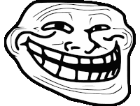 Troll Face Meme Sticker