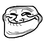 Troll Face Meme Sticker