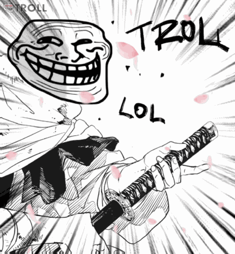 Troll Troll Face GIF