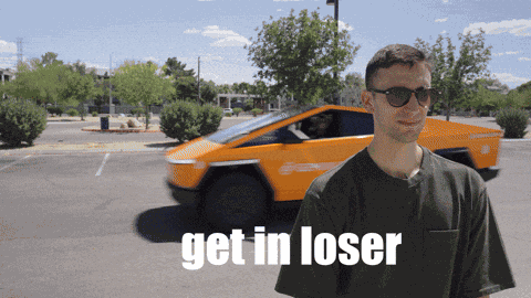 Truck Telsa GIF