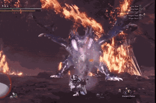 True Charge Slash Monster Hunter GIF