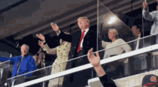 Trump Braves GIF