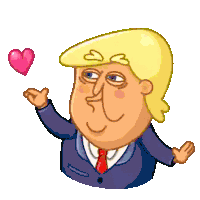 Trump Chibi Sticker