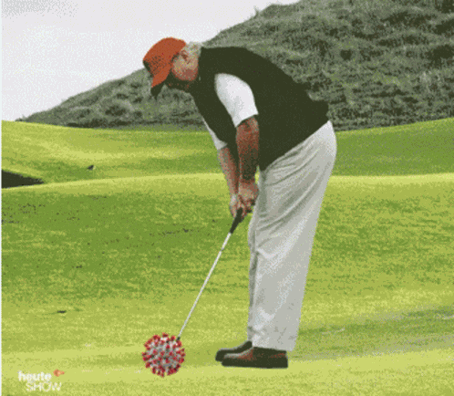 Trump Golf GIF