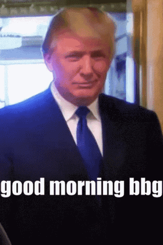 Trump Good Morning GIF