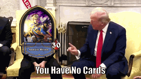 Trump Hearthstone GIF